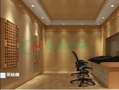 聲學材料之木質吸音板