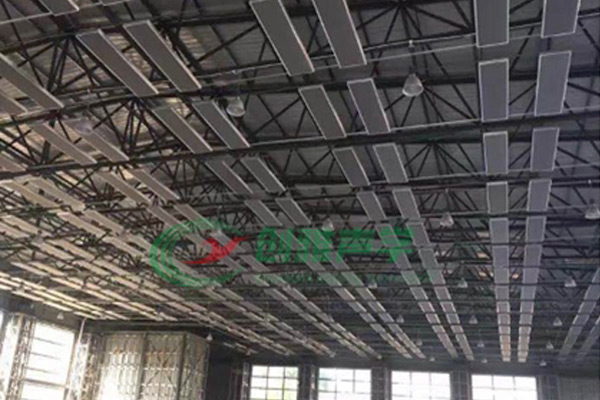 廣州創雅福建藝術中心體育館玻纖吸聲天花案例