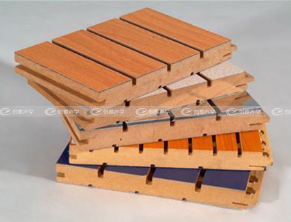 木質吸音板背面的黑布有什么用