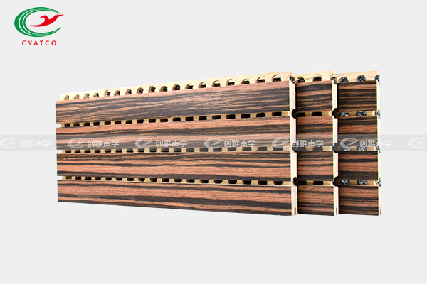 實木槽木吸聲板