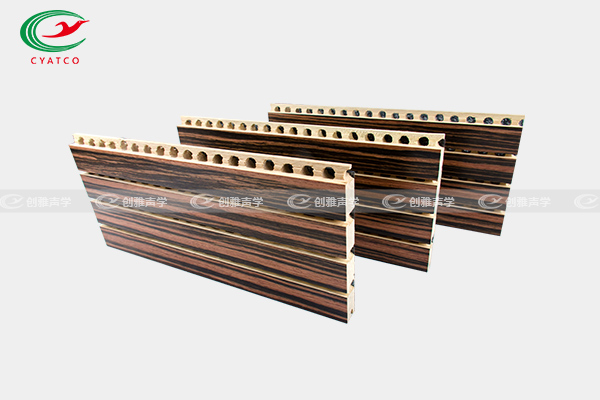 實木槽木吸聲板