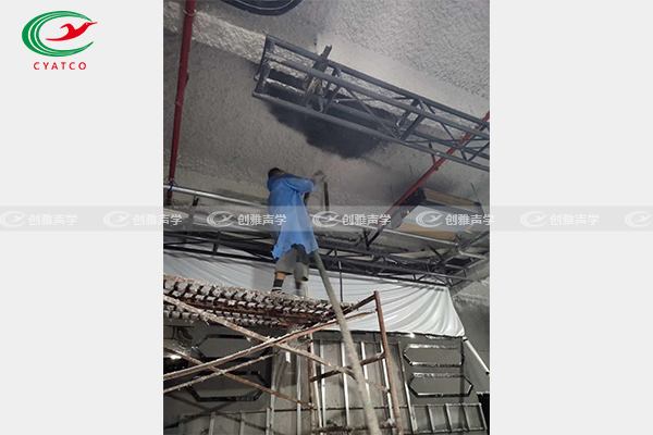 無機(jī)纖維噴涂