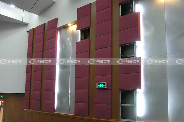 酒店會議廳墻面及吊頂安裝吸聲材料案例