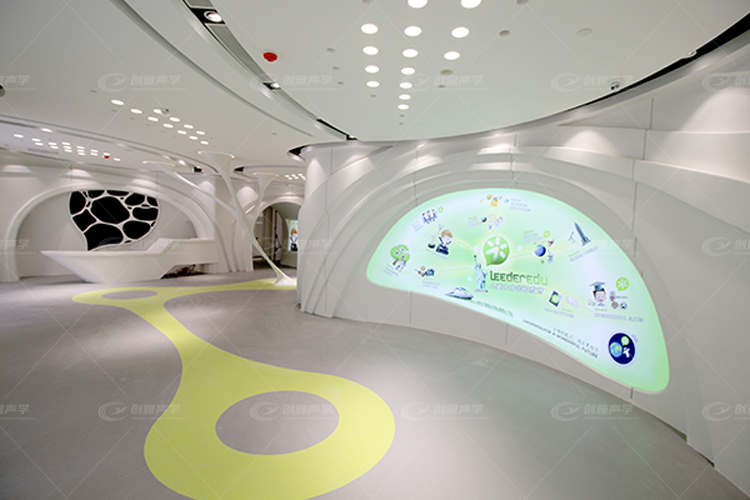 GRG石膏造型前臺接待大廳