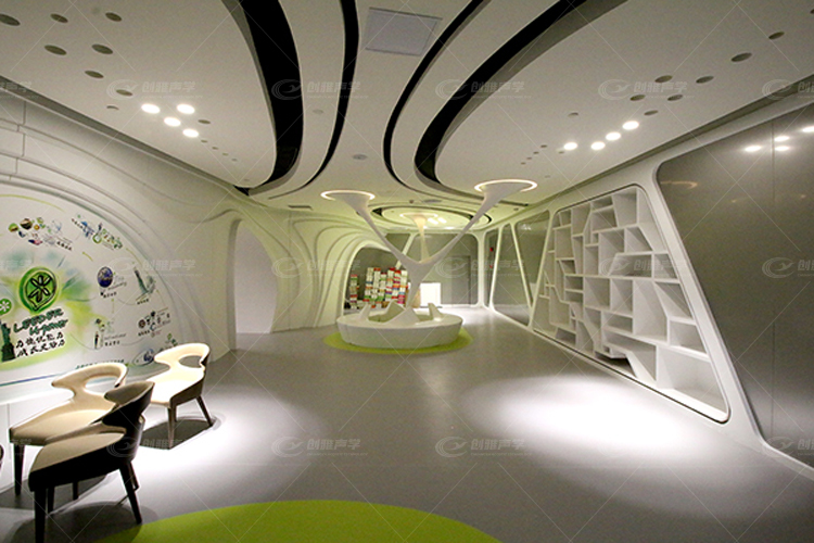 GRG造型定制多功能廳堂設計