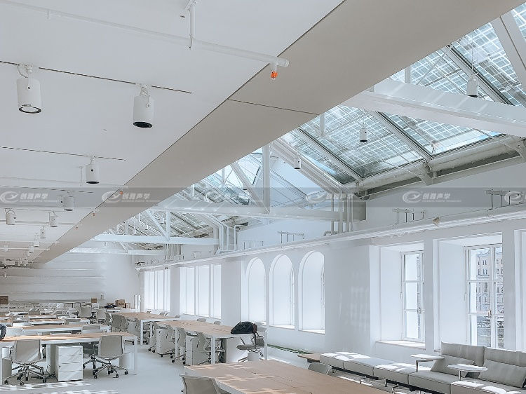 法國社區文化中心微粒吸聲板案例賞析