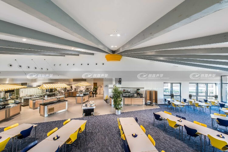 培訓(xùn)學(xué)院翻新工程使用微粒吸聲板