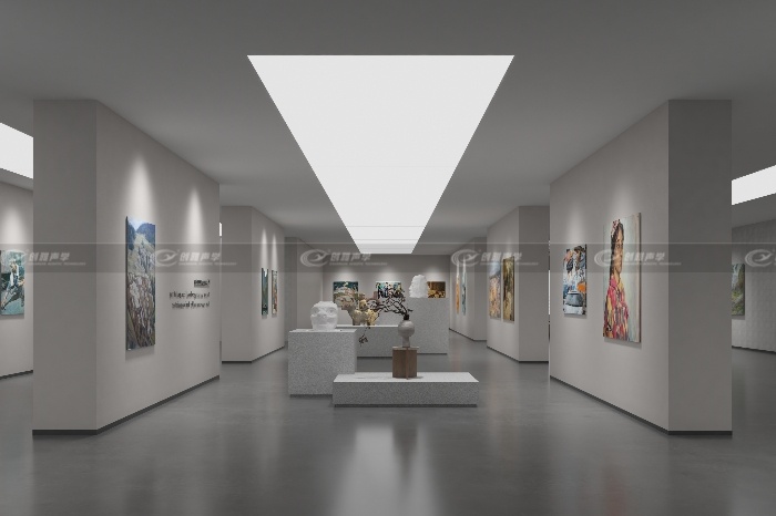 展覽中心硅晶砂吸聲板：增強訪客體驗